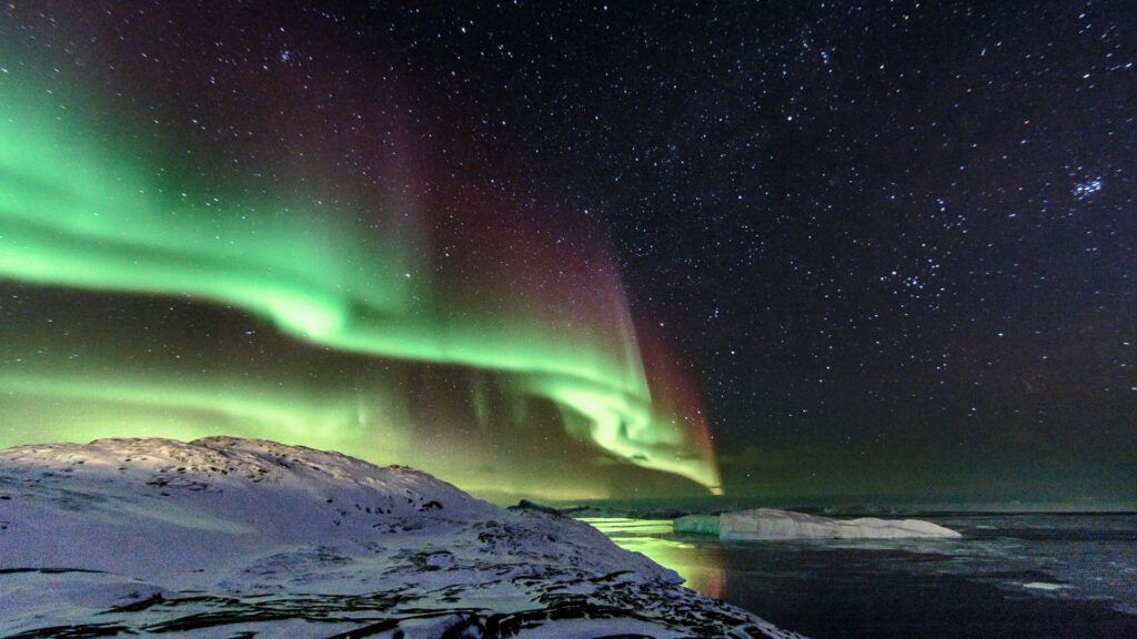 Aurora boreale Groenlandia