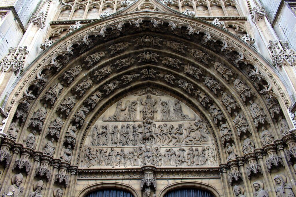 la bellissima cattedrale di Nostra Signora ad Anversa