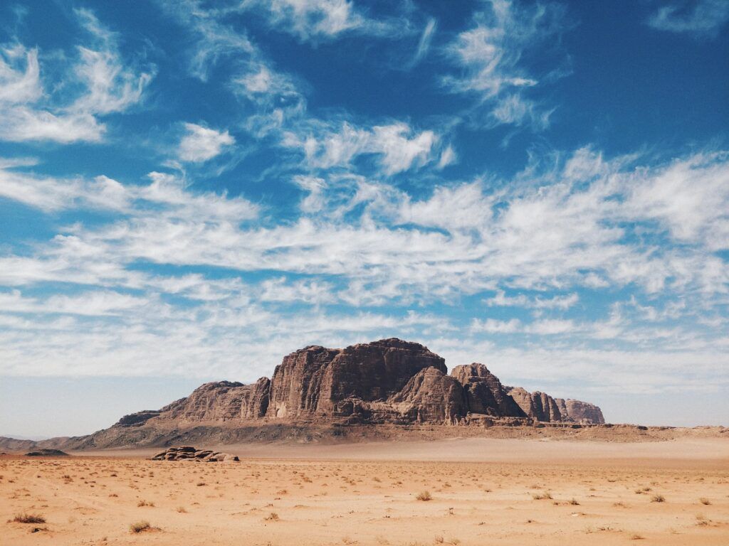 Le vallate desertiche del Wadi Rum