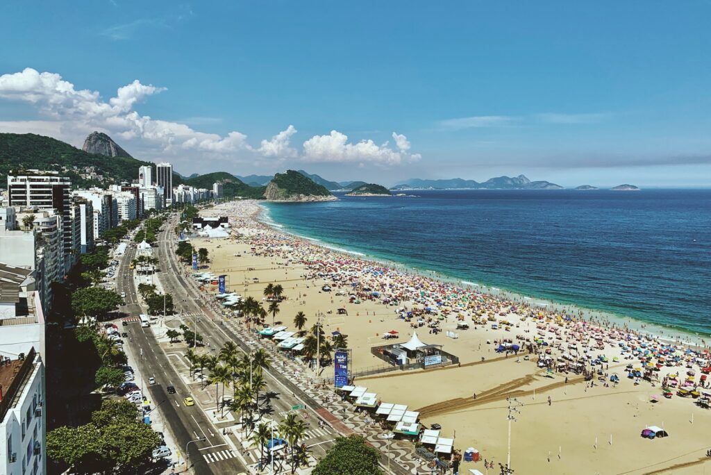 La spiaggia di Copacabana