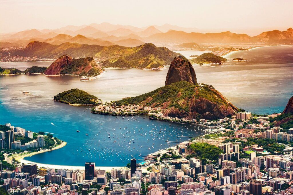 Rio de Janeiro vista dall'alto