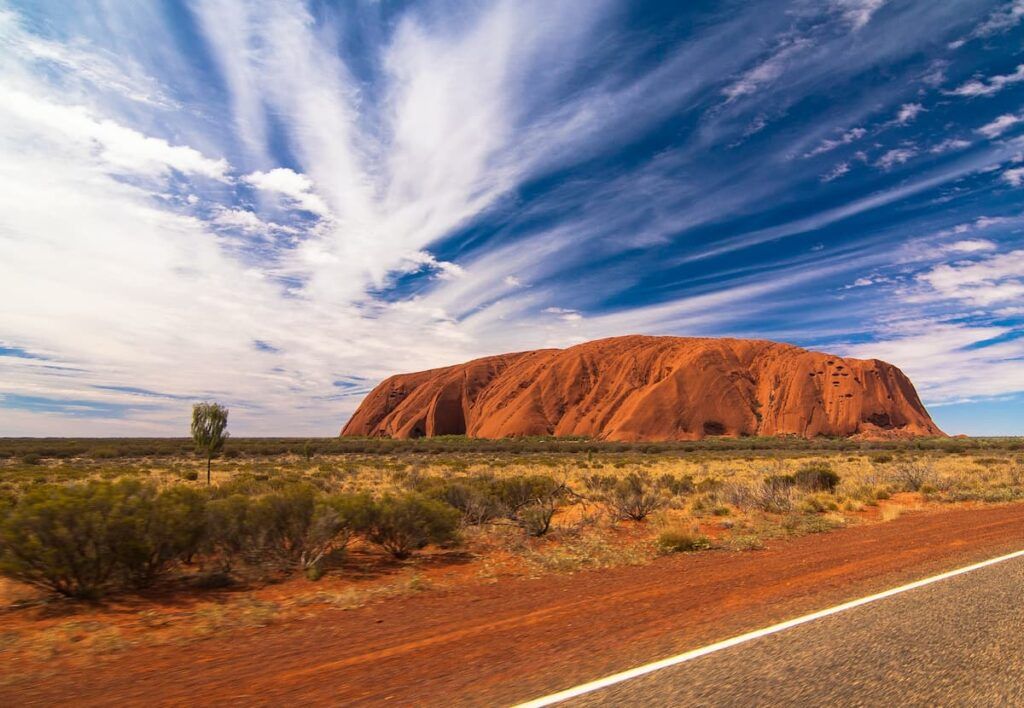 Uluru, il famoso monolite rosso in Australia