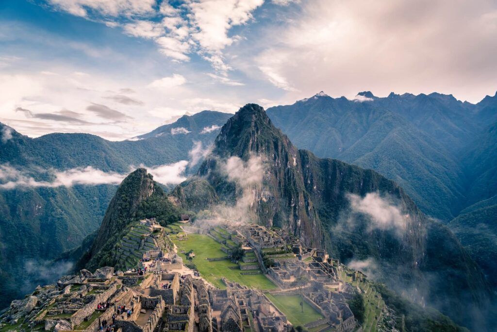 Ottima visibilità del Machu Picchu