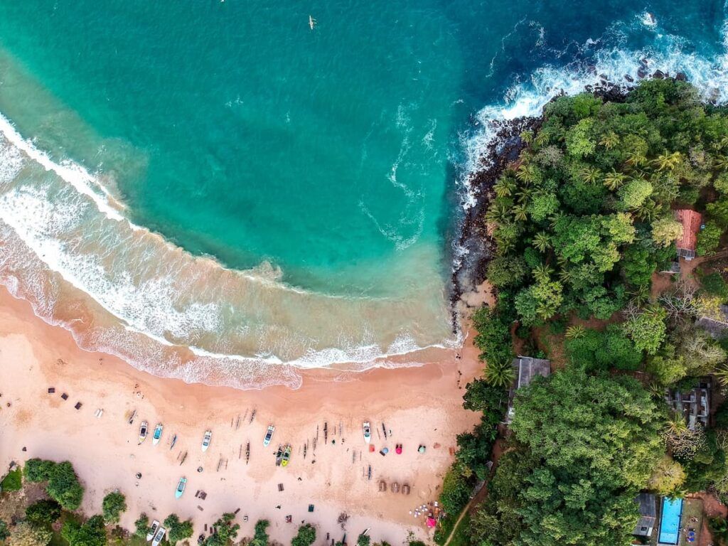 Spiaggia in SriLanka