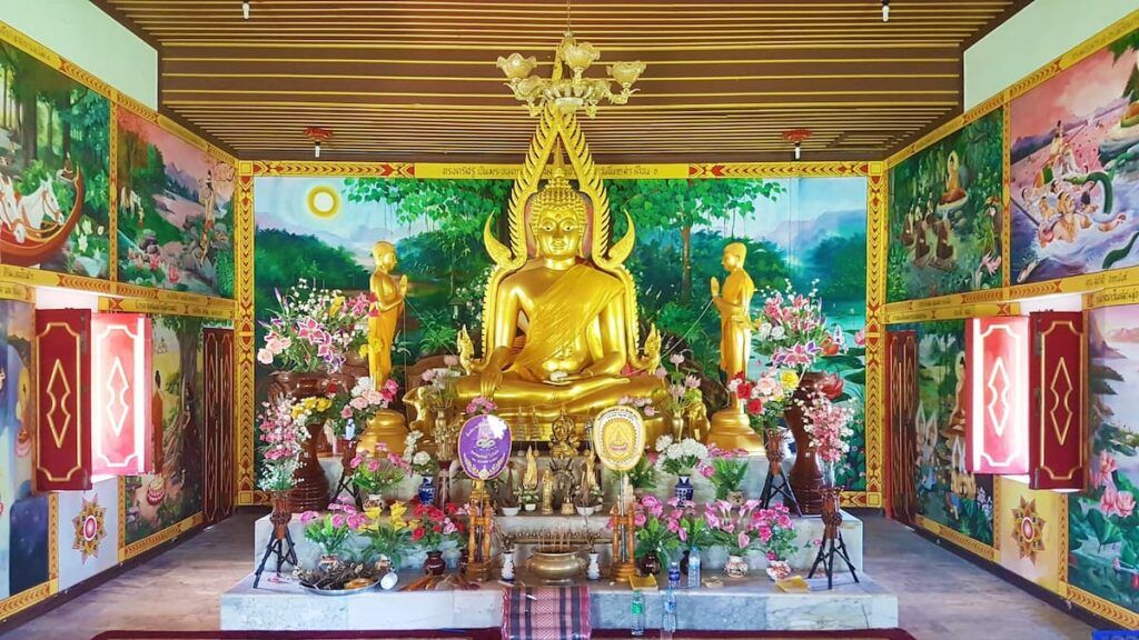 Statua del buddha in Thailandia