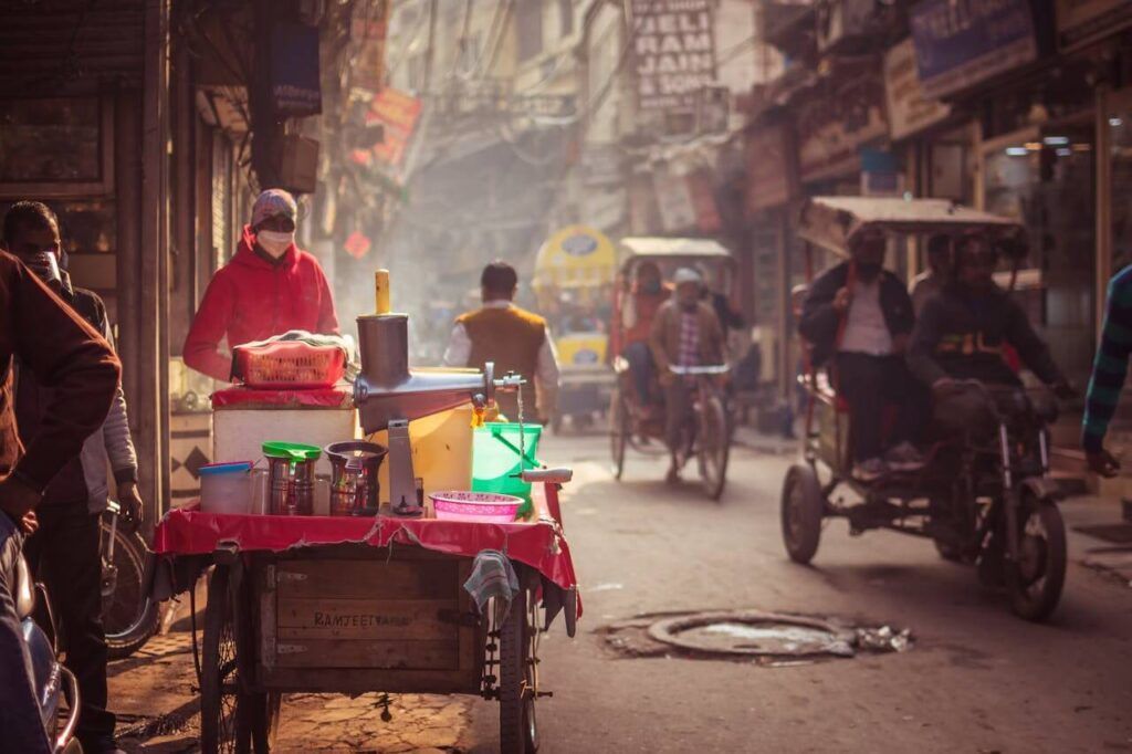 street food in India