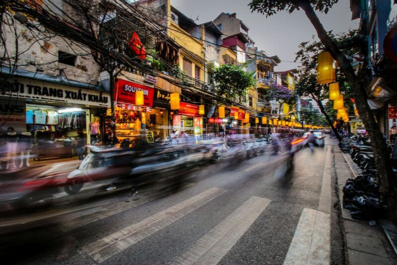 Traffico ad Hanoi