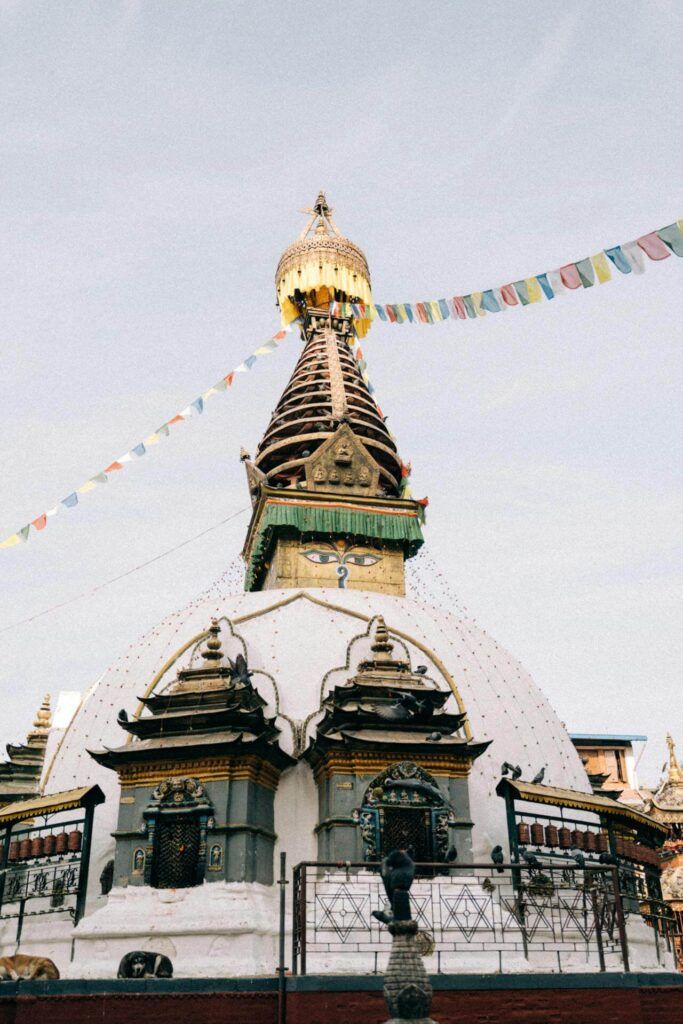 Le attrazioni colorate e ispitazionale di Kathmandu