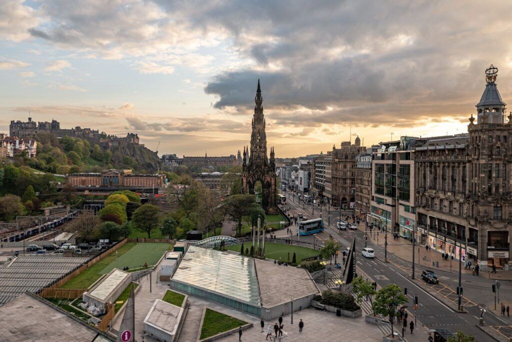 Edimburgo quando andare Inverno