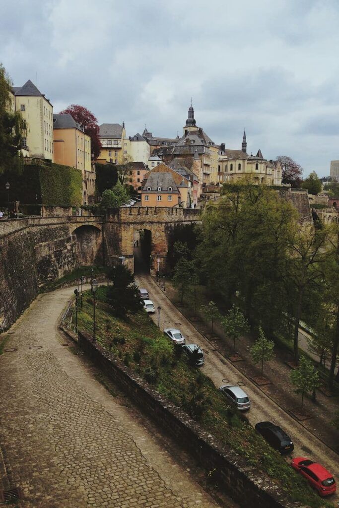 Lussemburgo: chemin de la corniche