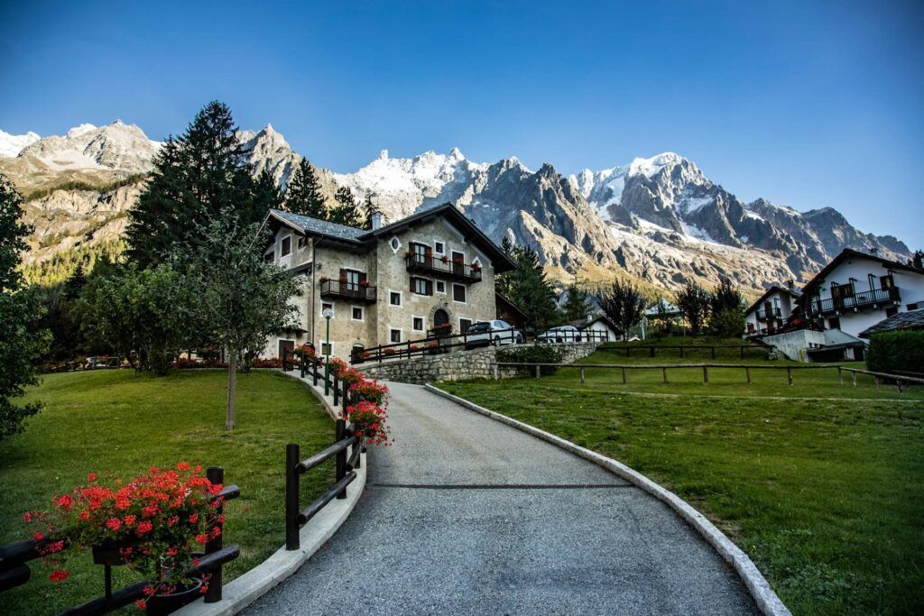 una splendida val ferret a Courmayer