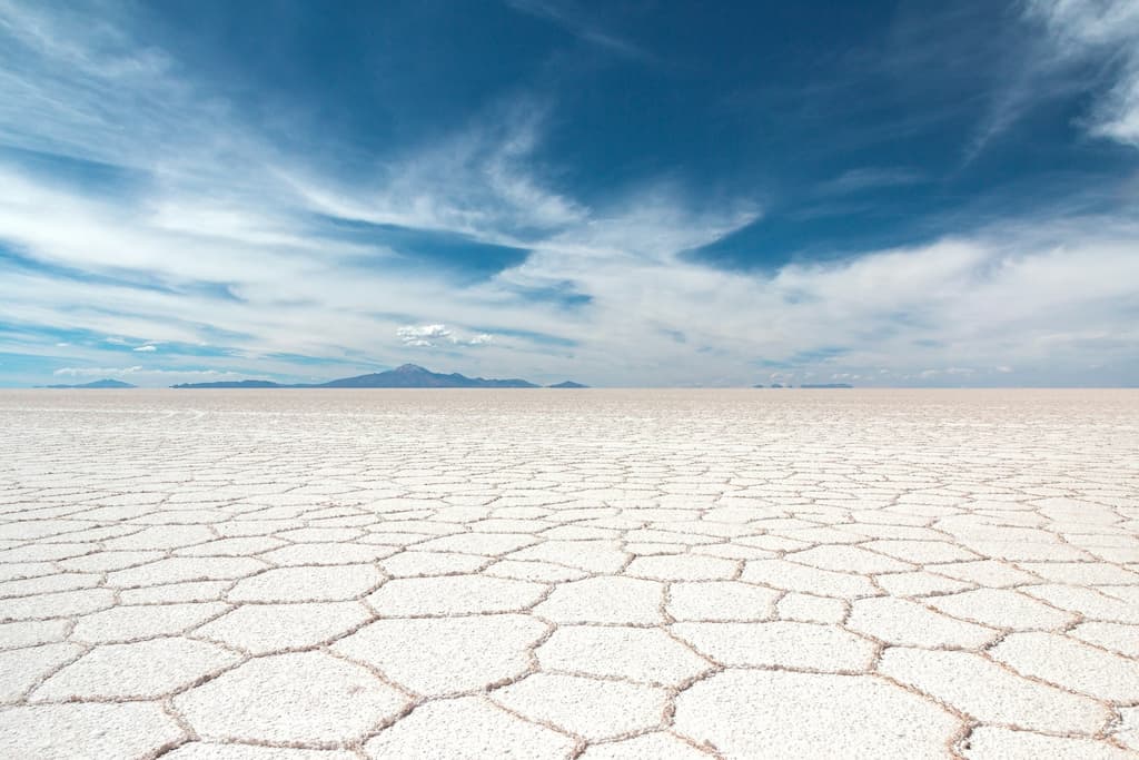 Salar de Uyuni in Bolivia