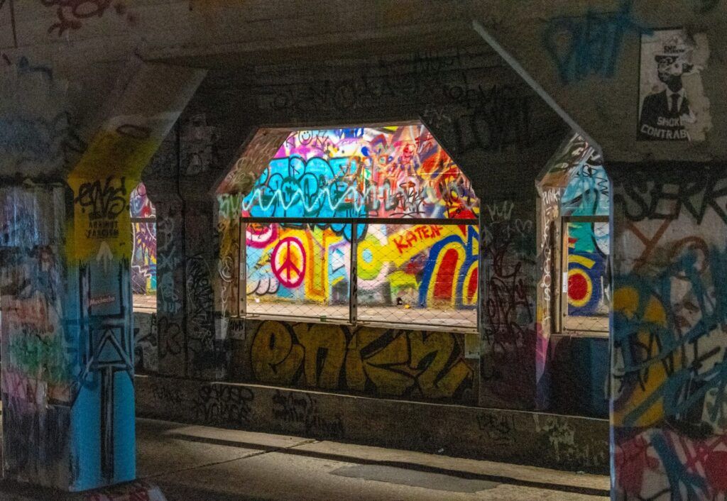 una visione del Krog Street Tunnel