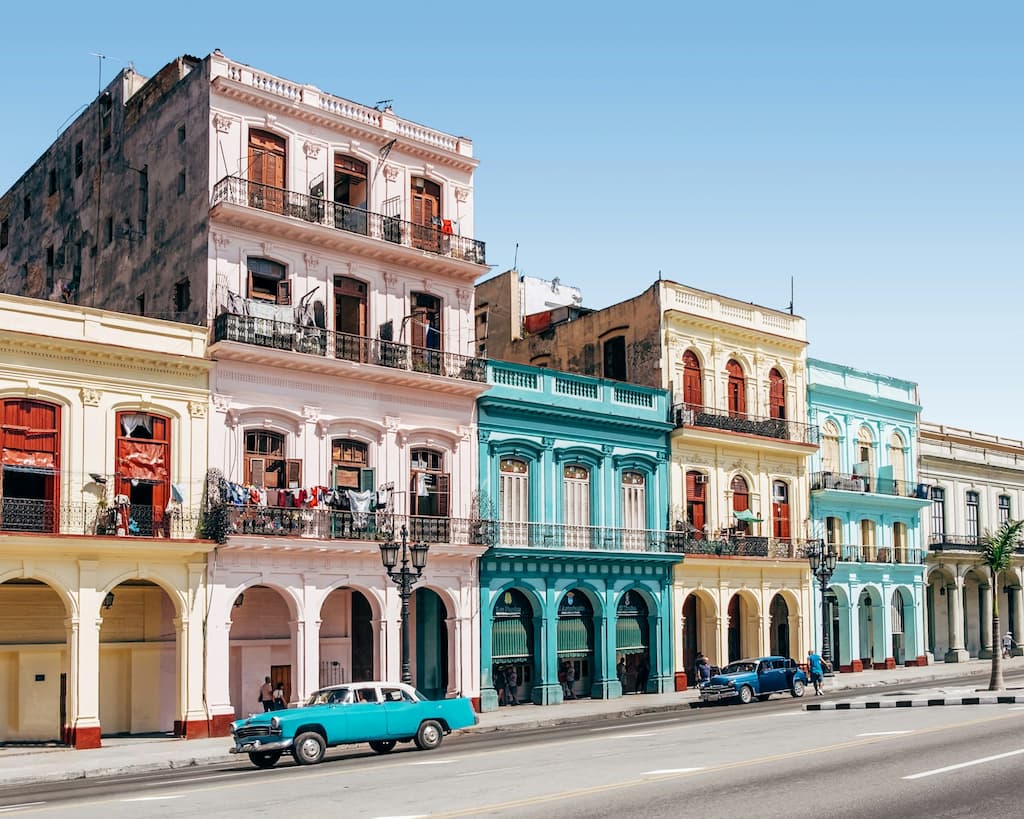 Lungo mare la Havana, cuba