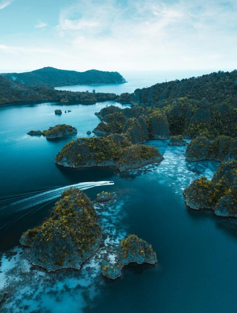 Mare cristallino a Raja Ampat