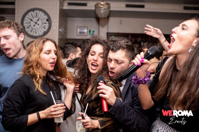 Evento wemeet "Serata Karaoke", Roma, Febbraio 2025