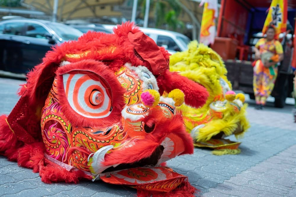 Teste di drago vietnamiti