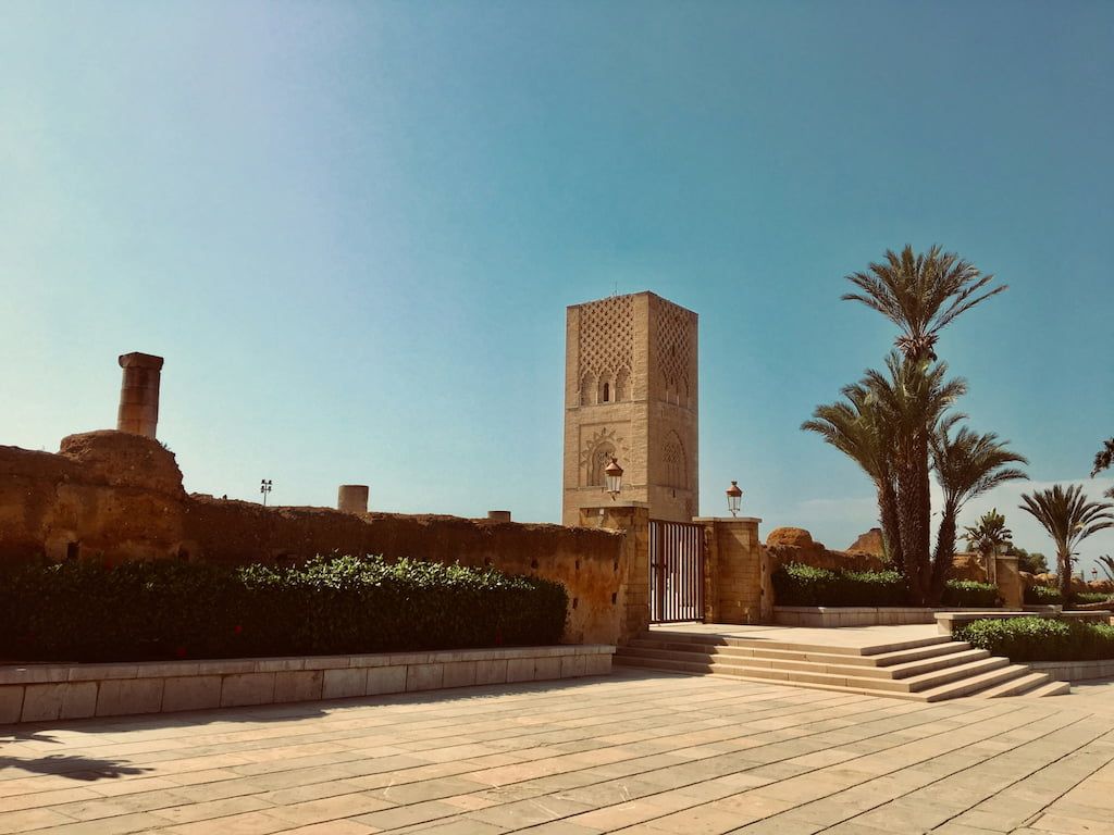 Torre di Hassan a Rabat