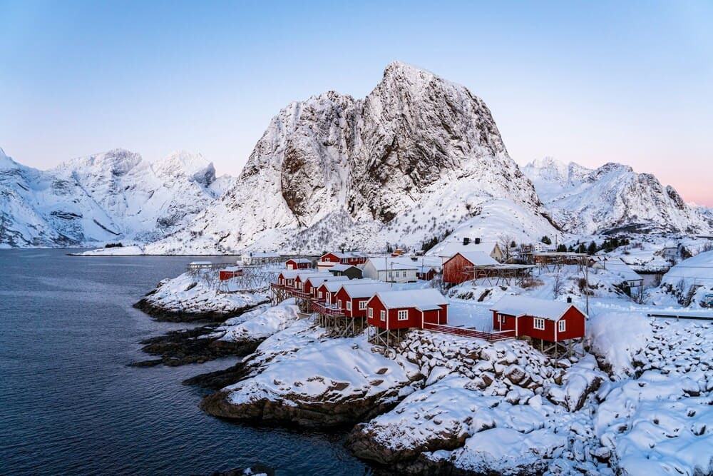 Isole Lofoten in Norvegia