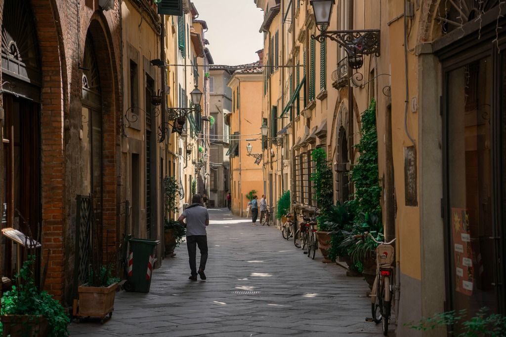 Il centro storico di Lucca 