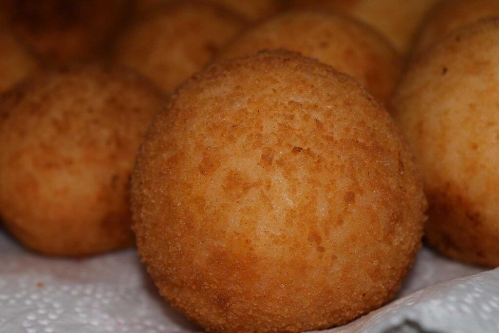 Arancino siciliano.