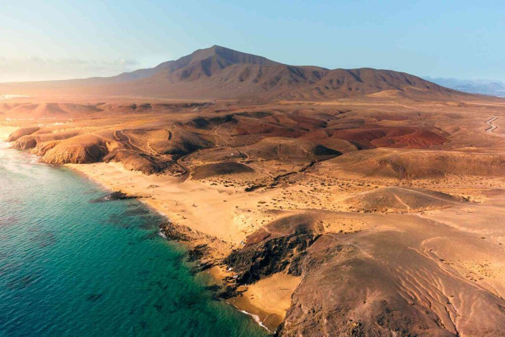 Vista di Lanzarote.
